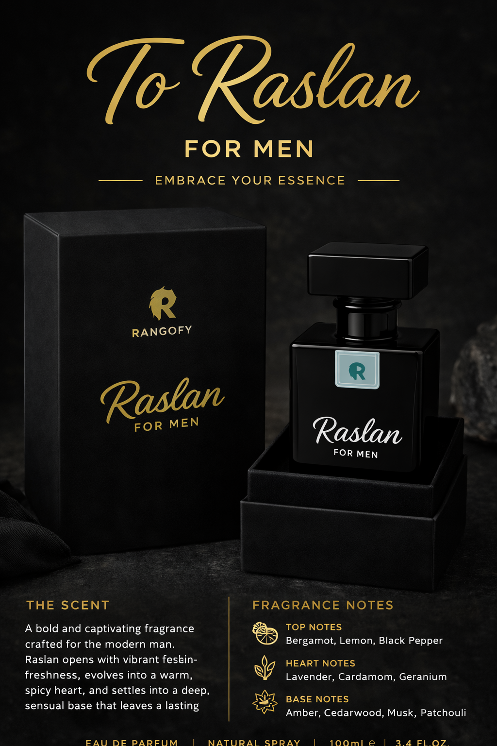Rangofy Raslan – Bold Essence for Men 50ML